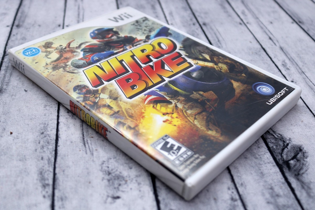 Nitrobike (Nintendo Wii, 2007) CIB Complete with Manual