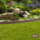 New Listing5x Metal Landscape Edging Steel Lawn Edging Bendable Metal Garden Barrier 4"x39"
