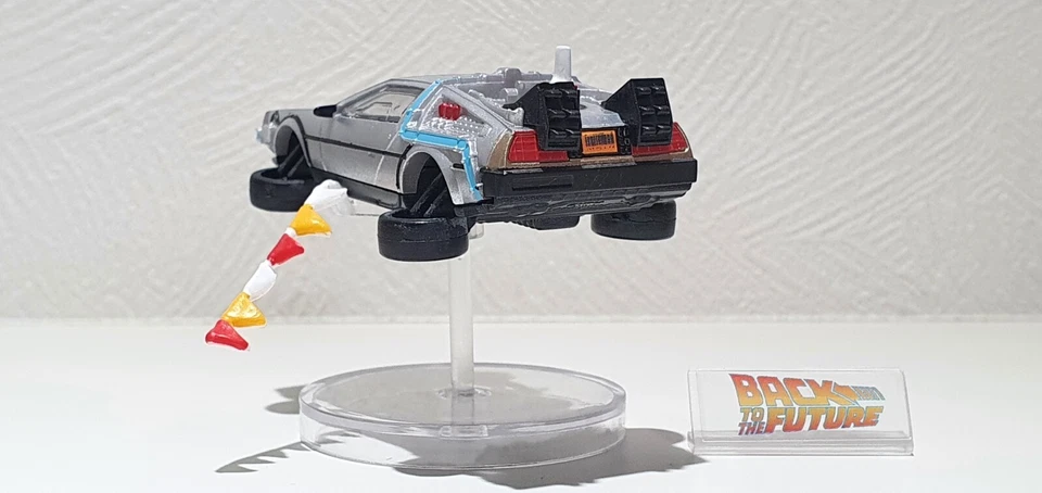 Approx. 1/64 Takara Tomy BACK TO THE FUTURE 2 DELOREAN Time Machine  Model - Image 4 of 4