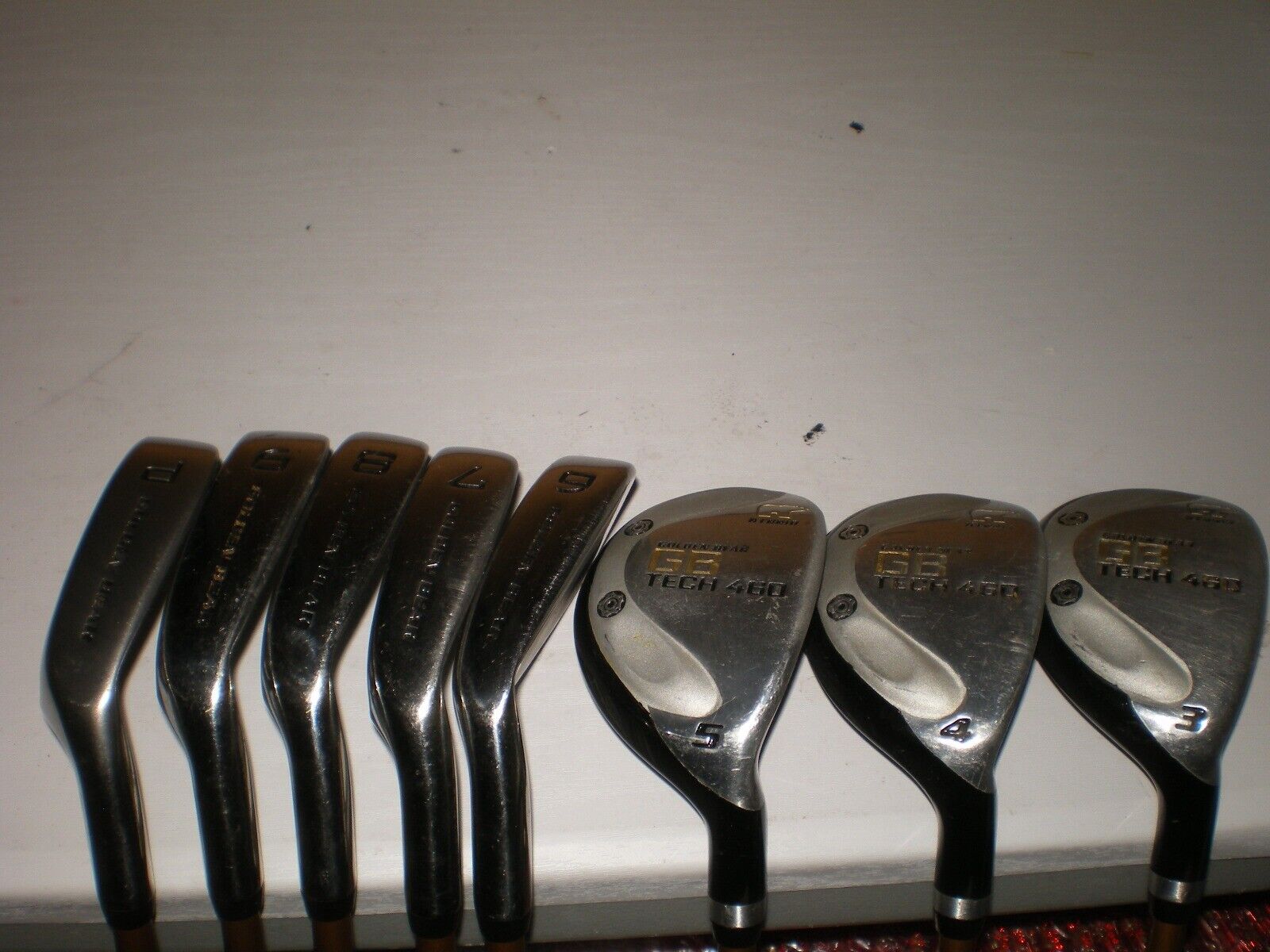 Used Golden Bear GB TECH 460 12 Piece Ladies Flex Graphite Shaft