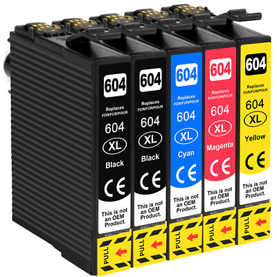 604XL Patronen für Epson 604 Kompatibel mit XP-2205 XP-3205 XP-4200 WF-2935 2950