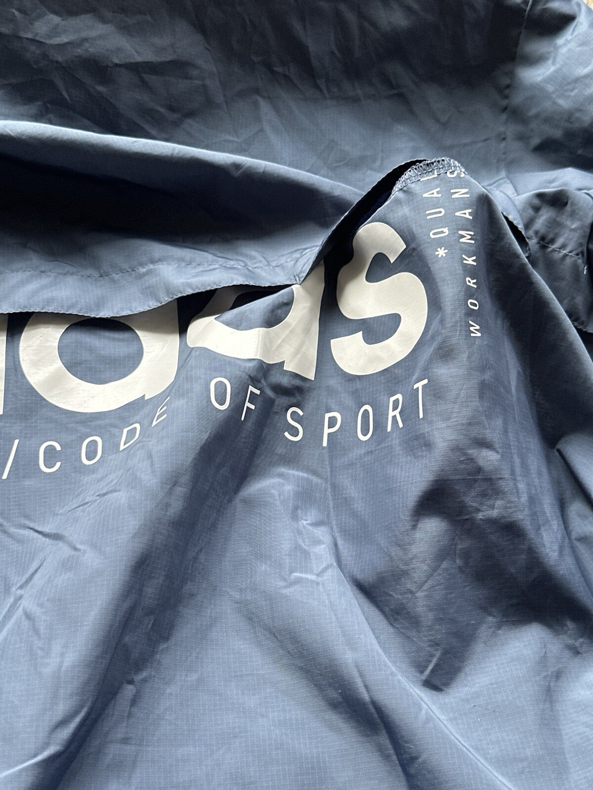 Adidas Jacket Brilliant Basics Code of Sport Blue… - image 12