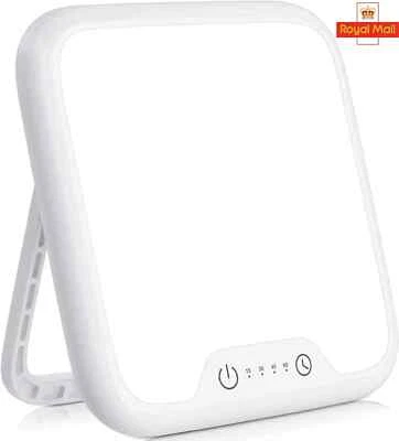 VTHW SAD Lamp, SAD Light Therapy Lamp, 10,000 Lux Natural Daylight Sad Light wit