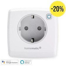 Homematic IP Schalt-Mess-Steckdose | Smart Home | HMIP-PSM-2 | Alexa Google