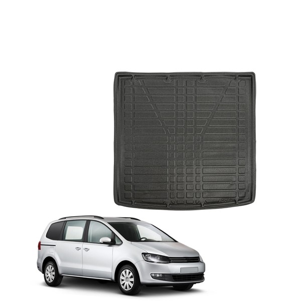 Kofferraumwanne Laderaumwanne FüR Vw Sharan 2 Ab 2010 Antirutsch-image