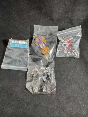 Entertainment Earth Exclusive Transformers Pin Set Shockwave Drift Lancer Studio