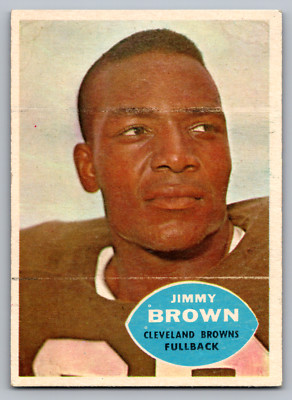 1960 TOPPS #23 JIM BROWN BROWNS