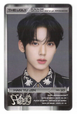 ZB1 Han Yu Jin 'You Had Me at Hello' Solar Version ID Photocard