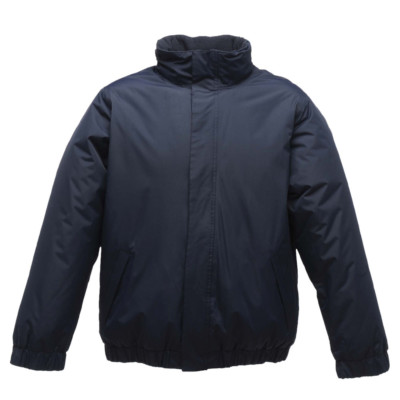Regatta Mens Waterproof Jacket Windproof Dynamo Lightweight Work Hoodie Top Navy