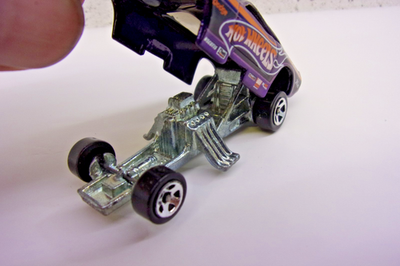 Vintage Hotwheels 1975 purple Hot Wheels Dodge Challenger Funny