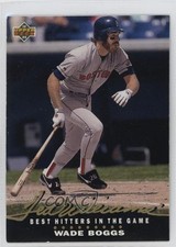 1992 Upper Deck Ted Williams' Best Wade Boggs #T1 HOF 1cx3