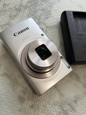 Canon IXY 200 Silver Digital Camera IXUS 185 Tested Working Good Condition Fast