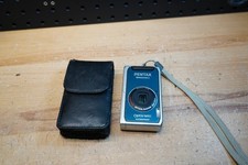  H Pentax Optio W60 10MP Waterproof Digital Camera Blue w/ Case No Charger