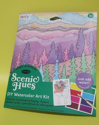 Ooly Color In Book Outer Space 31 Coloring Acid Free 8 x 10 Framable New