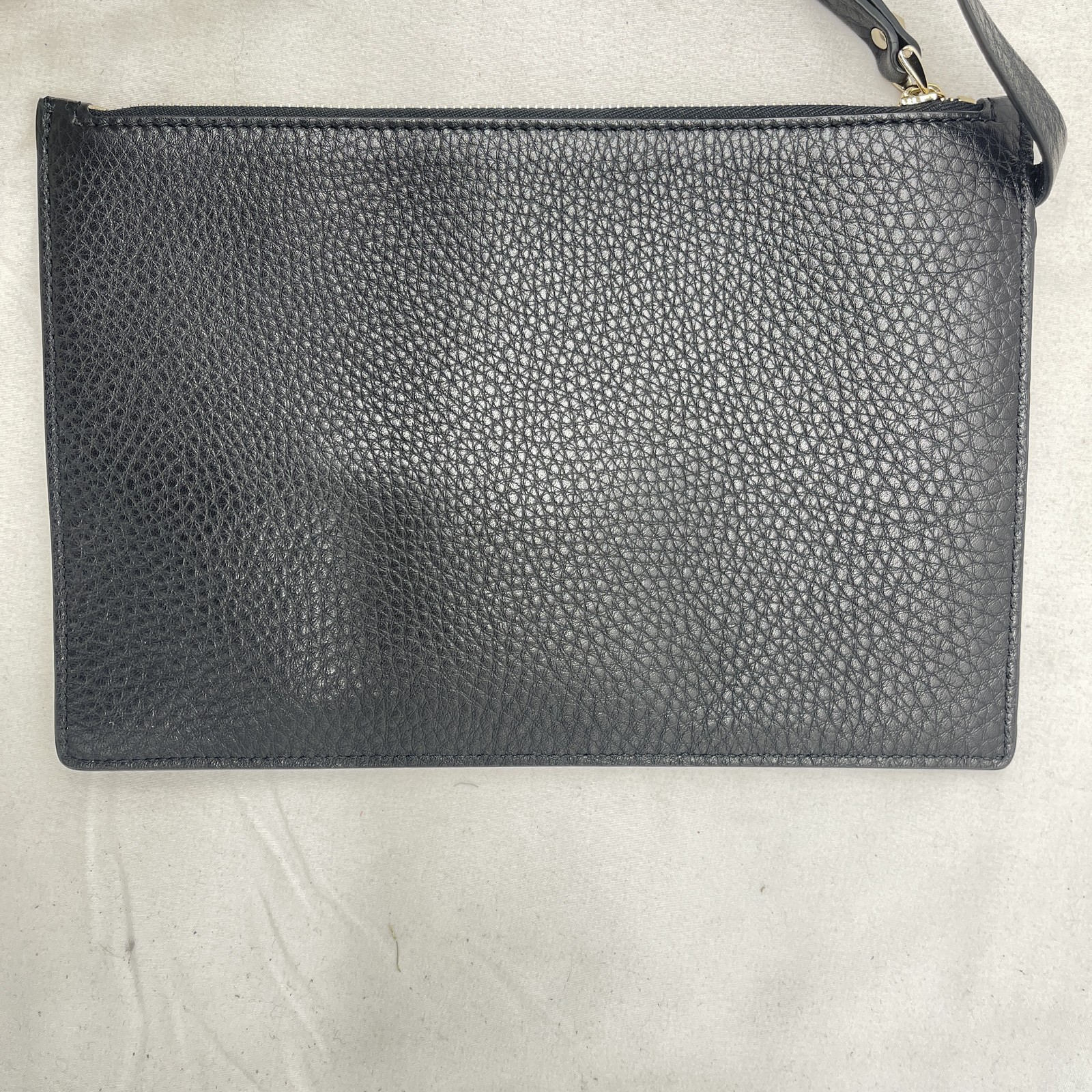 Valentino Garavani Rockstud Med Tote Shoulder Bag Pebble Leather Black Pre-Owned thumbnail 16