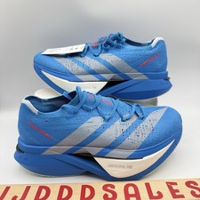 Adidas Adizero Prime X3 Strung Ekiden Solar Blue Silver JQ0615 Men s Sz 8.5 NWT