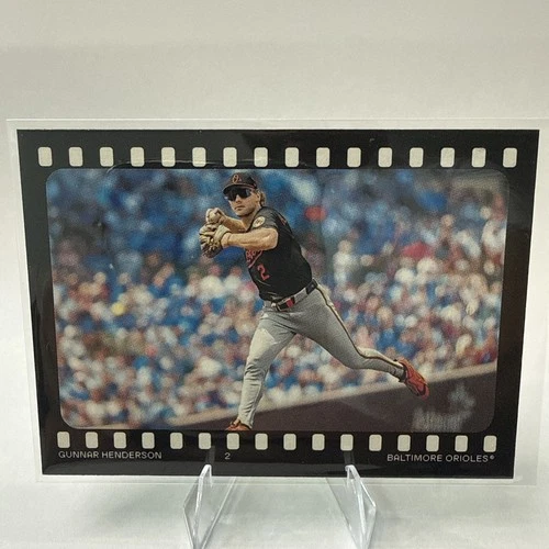 2026 Topps Heritage - Gunnar Henderson - Ready &amp; Action - Black Border - Orioles