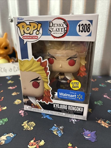 Funko Pop! Vinyl: Demon Slayer: Kimetsu no Yaiba - Kyojuro Rengoku (Glows In The