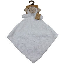 Levi and Emmie Sheep Lamb Security Blanket Feather Knit Lovey Baby Oversize NWT