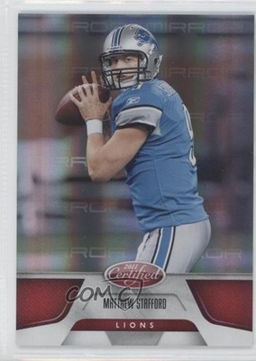 2011 Certified Mirror Red 247/250 Matthew Stafford #51 0u7