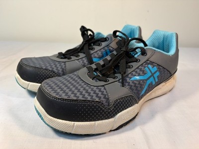 KURU Quantum Sneakers Shoes Women's Gray Blue Walking Running Athletic - US 9