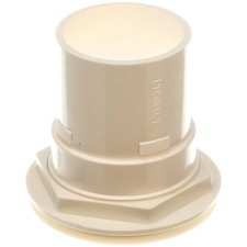 Hillphoenix P050002E Drain Flange, White Plastic