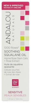 Andalou Naturals 1000 ROSES  Soothing Squalane Oil