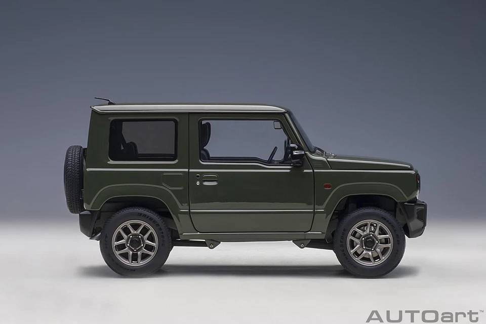 AUTOart 1/18 Suzuki Jimny (JB64) Moss Green 78504 - Image 4 of 4