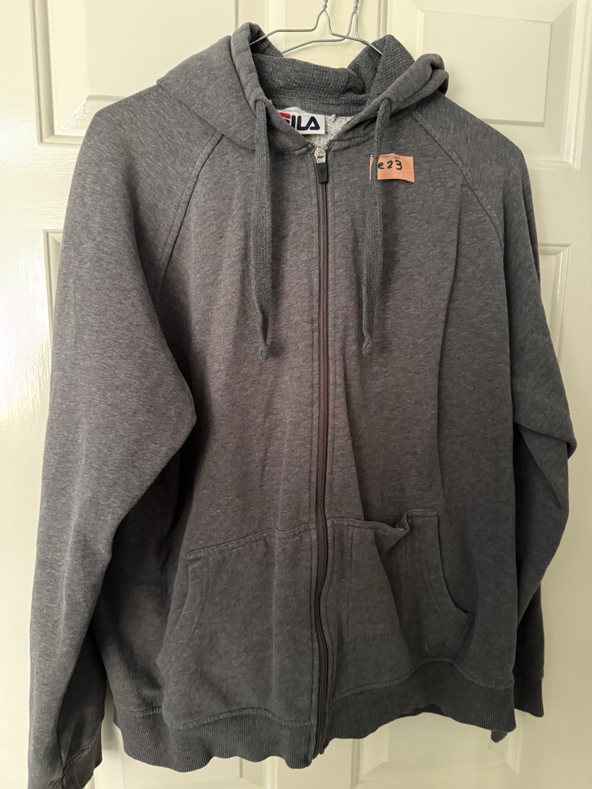 Felpa con cappuccio e zip FILA taglia L