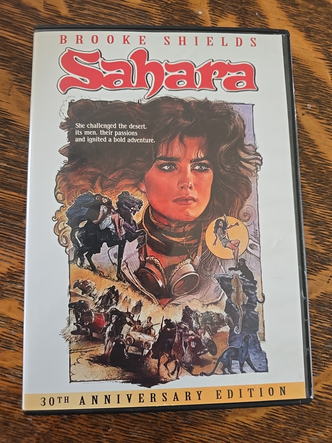 SAHARA 30th Anniversary Edition DVD - VG - Brooke Shields