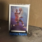 1990-91 NBA Hoops - Art Card Team Checklist #358 Michael Jordan Fresh Card