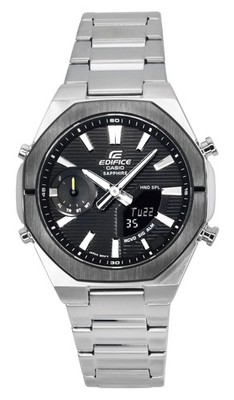 Casio Edifice Analog Digital Black Dial Quartz Sports Men's Watch ECB-S10DB-1A