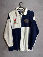 English Bowls Association Jersey Commonwealth Games 1998  Rugby Shirt Halbro L