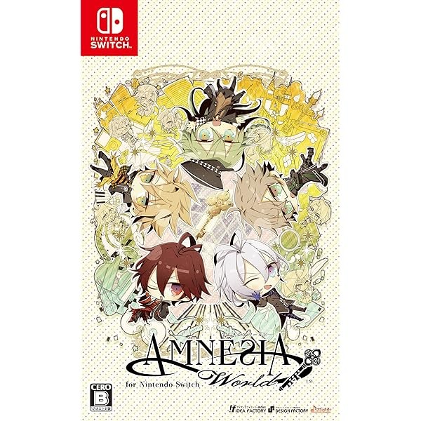 Unopened SW Amnesia World Nintendo Switch Idea Factory Sealed JP w/tracking FS