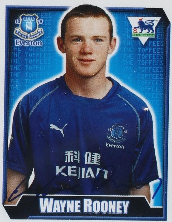 Merlin's F.A. Premier League Stickers Wayne Rooney #226 Trading