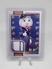 2026 Topps Celebration Series 1 Mr. Met Mascot 2 Color Relic #MAS-MRM