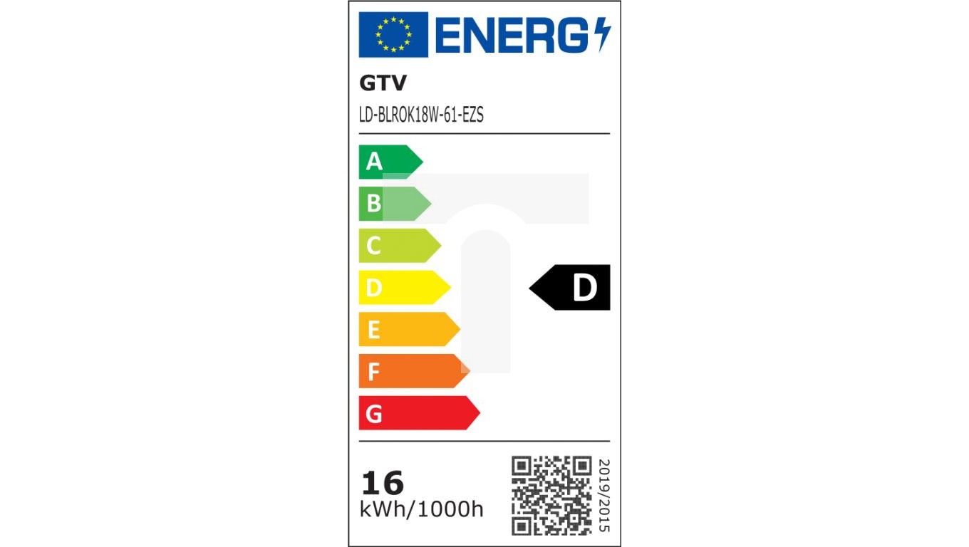 Bolero LED light 18W 1600lm IP40 light angle LD-BLROK18W-61