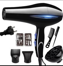 2200W Professional Style Hair Dryer Nozzle Concentrator Blower Pro Salon Heat UK