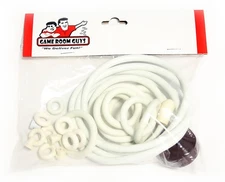 Williams Big Strike Pinball Machine Replacement Repair Rubber Ring Kit White
