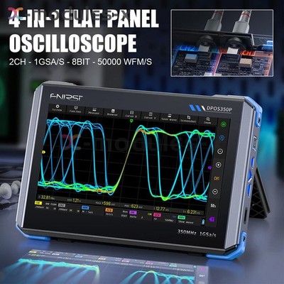 FNIRSI DPOS350P Oscilloscope Signal Generator Spectrum Analyzer Frequency Tester