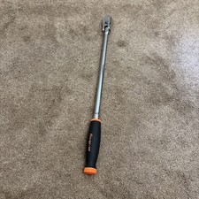 Snap On Usa New 38 Drive Orange Soft Grip Extra-long Ratchet Fhllf80