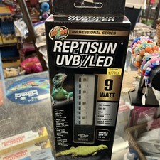 Zoo Med ReptiSun UVB/LED Lamp:Bright, 6500k white light LEDs