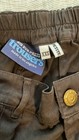 Big Bud Press Work Pants High Rise Wide Leg Women XXS Brown Cotton Canvas — photo 3
