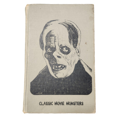 Classic Movie Monsters Donald Glut Book Cinema History Scarecrow Press HC 1978
