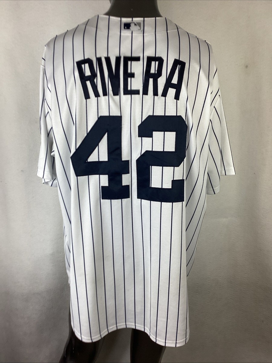 Majestic New York Yankees #42 Mariano Rivera Jersey 2019 Hall of