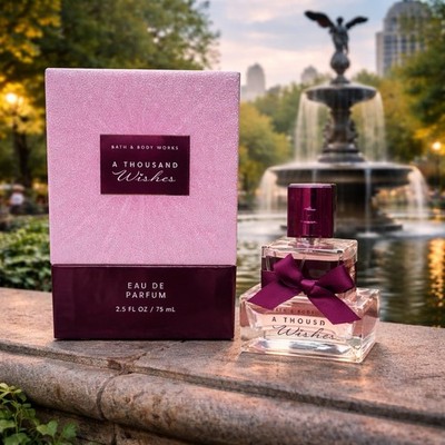 【日本未発売】 レア　A Thousand Wishes 香水　パフューム Bath & Body Works A THOUSAND WISHES Eau De Parfum Perfume Spray