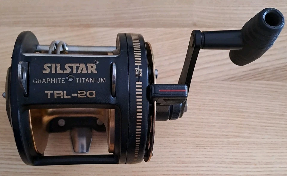 Top Multirolle Silstar TRL 20 Made in Taiwan Trolling Reel neu Lever Drag Reel - Bild 3 von 4