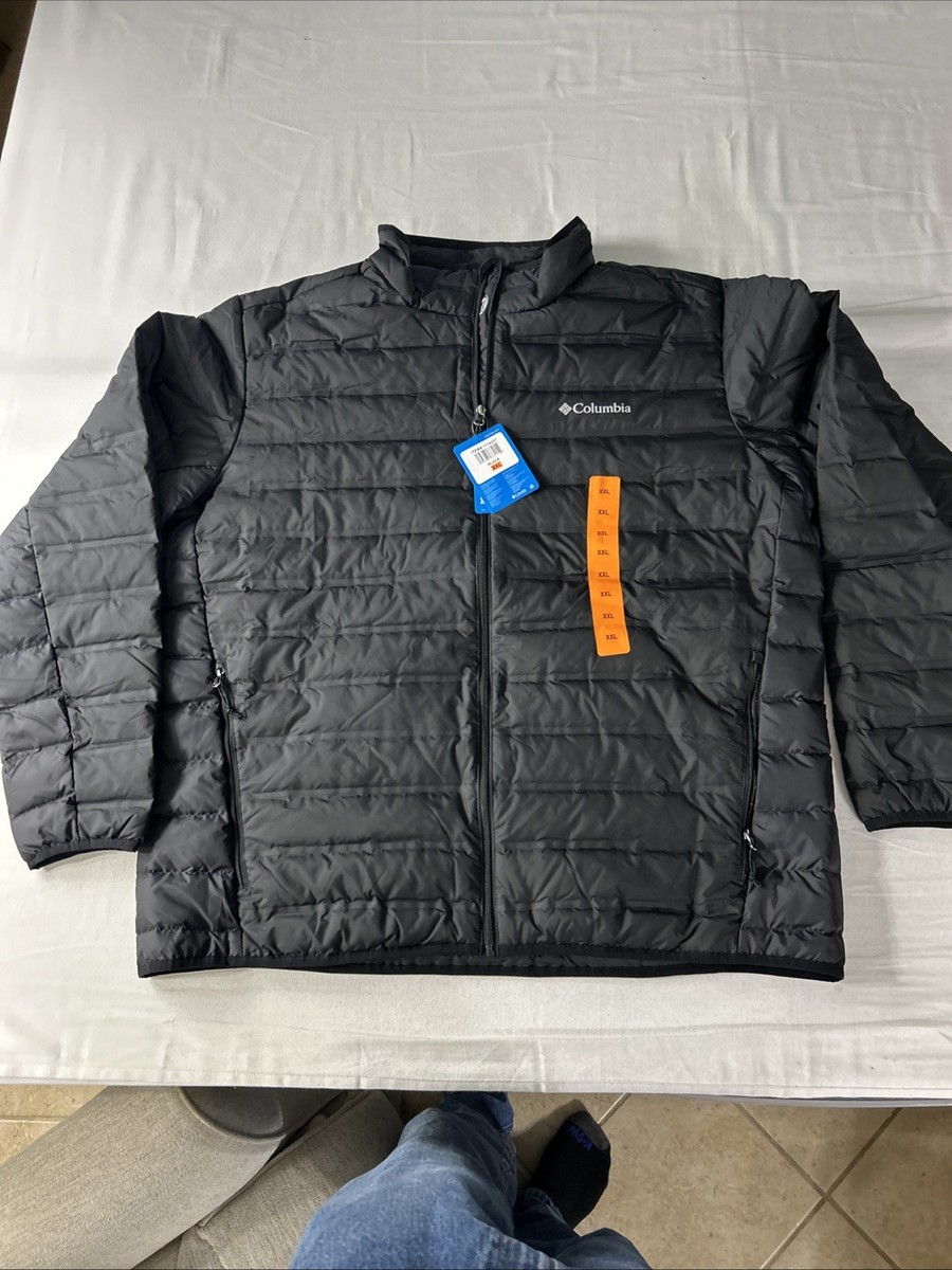 Columbia Mens Puffer Duck Down 650 Jacket 2XL Black Omnishield | eBay