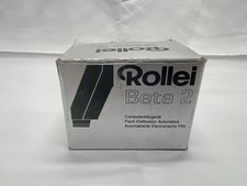 Vintage Rollei Beta 2 Auto Electronic Flash with Box and Instructions