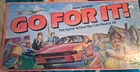 Vintage Go For It! Board Game Parker Brothers 1985  Not Complete Missing Pieces!